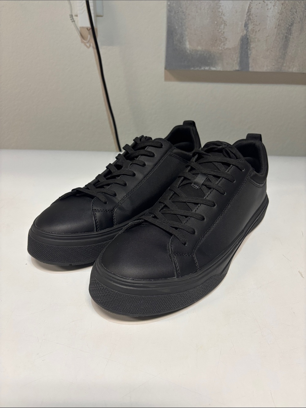 PLEASE READ Men’s Black Aldo Shoes Size 12 New W/ Tags (FITS LIKE SIZE 13)